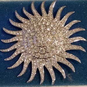 Camrose & Kross Jackie Kennedy Sunburst Pin